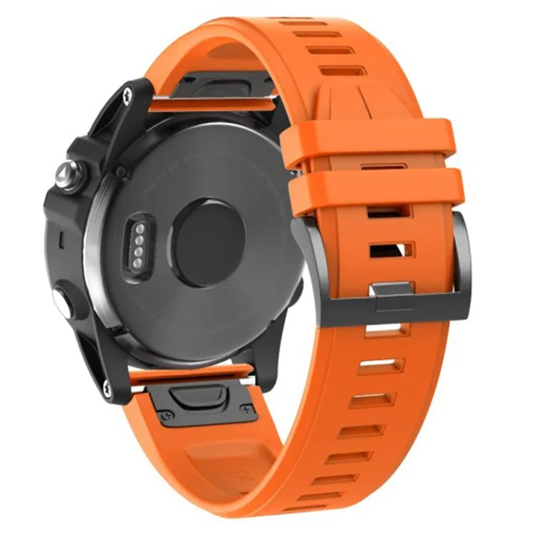 KALEBOL KLB-PWGJ-001 For Garmin Fenix 7  /  7 Pro Silicone Replacement Strap QuickFit 22mm Watch Band