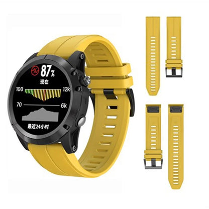 KALEBOL KLB-PWGJ-001 For Garmin Fenix 7  /  7 Pro Silicone Replacement Strap QuickFit 22mm Watch Band