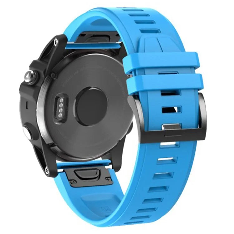 KALEBOL KLB-PWGJ-001 For Garmin Fenix 7  /  7 Pro Silicone Replacement Strap QuickFit 22mm Watch Band