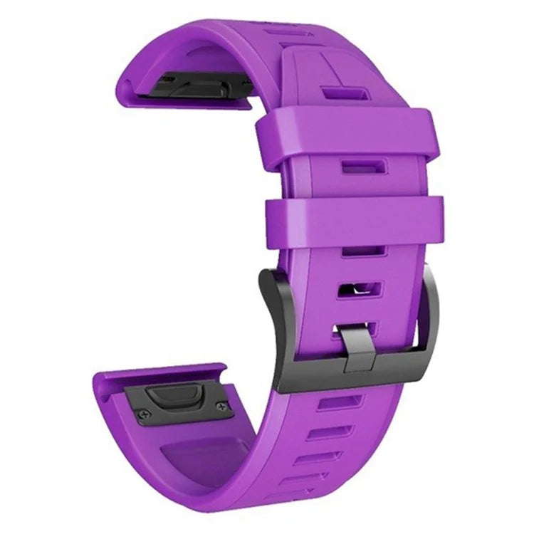 KALEBOL KLB-PWGJ-001 For Garmin Fenix 7X / 7X Pro Watch Band 26mm Silicone Watch Strap