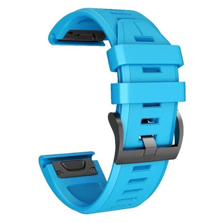 KALEBOL KLB-PWGJ-001 For Garmin Fenix 7X / 7X Pro Watch Band 26mm Silicone Watch Strap