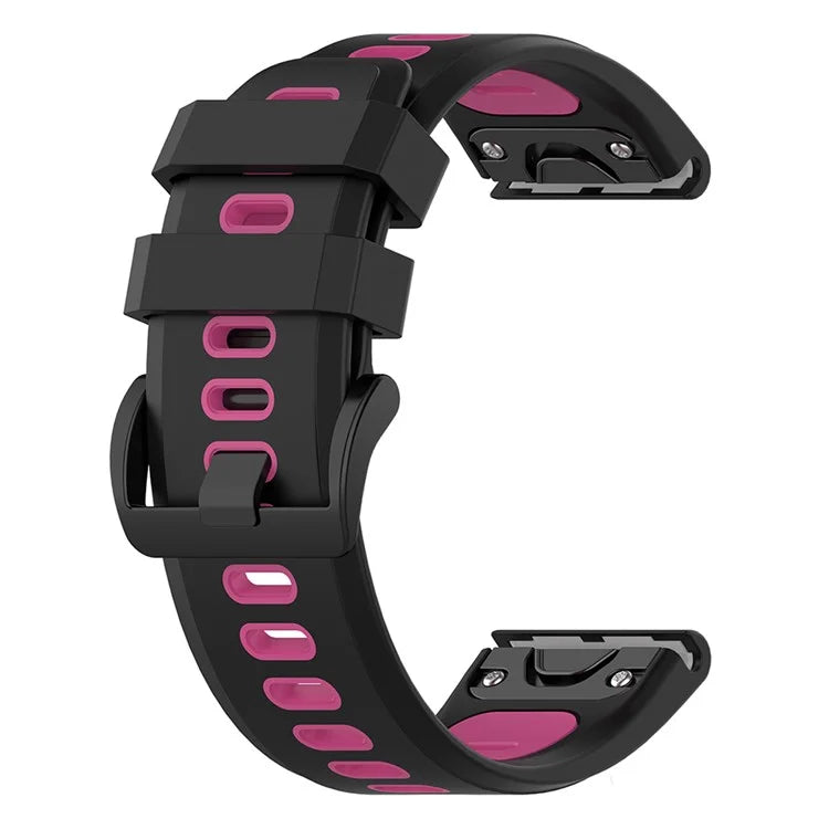 KALEBOL KLB-SSPWGJ-001 For Garmin Fenix 7S / 7S Pro / QuickFit Silicone Watch Band 20mm Replacement Strap