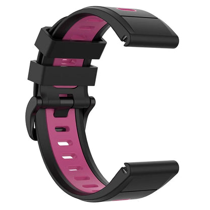KALEBOL KLB-SSPWGJ-001 For Garmin Fenix 7S / 7S Pro / QuickFit Silicone Watch Band 20mm Replacement Strap