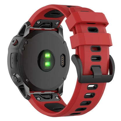 KALEBOL KLB-SSPWGJ-001 For Garmin Fenix 7S / 7S Pro / QuickFit Silicone Watch Band 20mm Replacement Strap