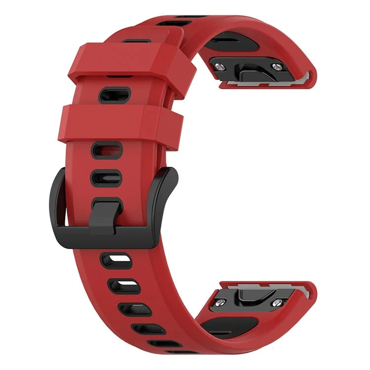 KALEBOL KLB-SSPWGJ-001 For Garmin Fenix 7S / 7S Pro / QuickFit Silicone Watch Band 20mm Replacement Strap
