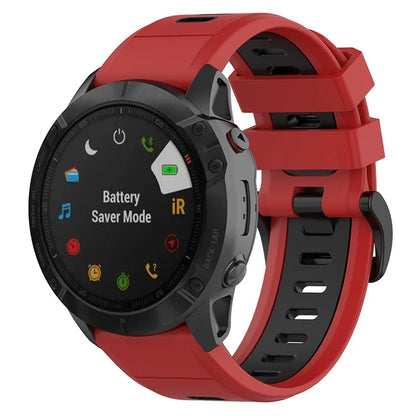 KALEBOL KLB-SSPWGJ-001 For Garmin Fenix 7S / 7S Pro / QuickFit Silicone Watch Band 20mm Replacement Strap