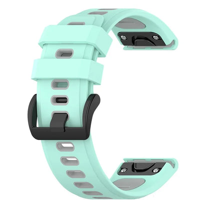 KALEBOL KLB-SSPWGJ-001 For Garmin Fenix 7S / 7S Pro / QuickFit Silicone Watch Band 20mm Replacement Strap