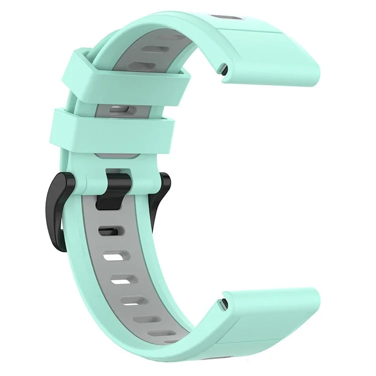 KALEBOL KLB-SSPWGJ-001 For Garmin Fenix 7S / 7S Pro / QuickFit Silicone Watch Band 20mm Replacement Strap