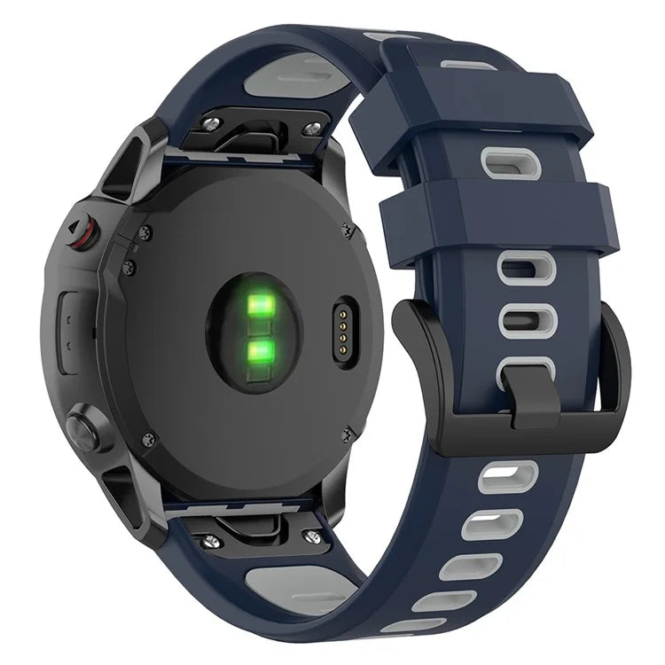 KALEBOL KLB-SSPWGJ-001 For Garmin Fenix 7S / 7S Pro / QuickFit Silicone Watch Band 20mm Replacement Strap