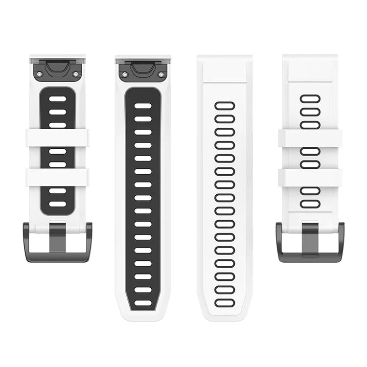 KALEBOL KLB-SSPWGJ-001 For Garmin Fenix 7  /  7 Pro Watch Band QuickFit 22mm Flexible Silicone Wrist Strap
