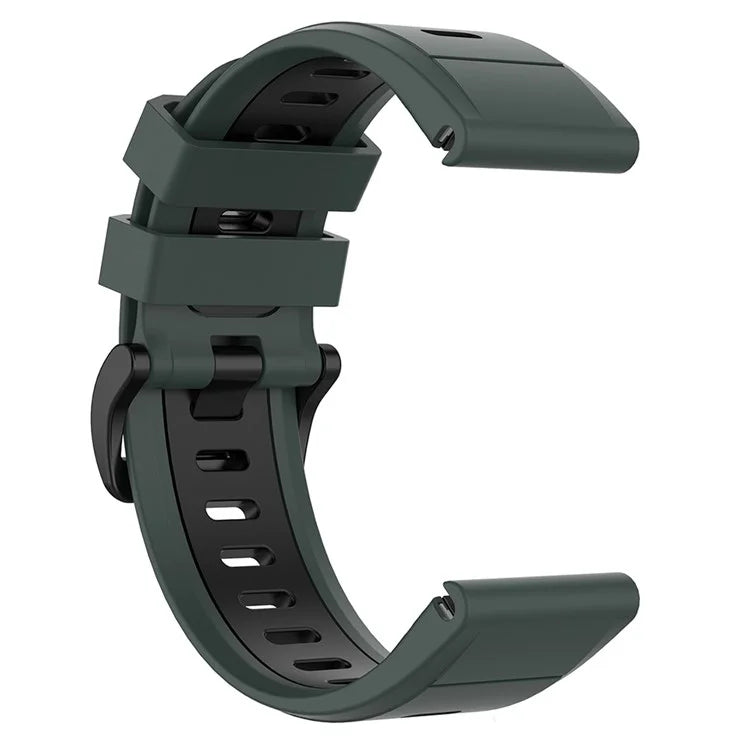 KALEBOL KLB-SSPWGJ-001 For Garmin Fenix 7X / 7X Pro / QuickFit Watchband 26mm Silicone Watch Strap