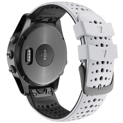 KALEBOL KLB-SSPWGJ-001 For Garmin Fenix 6X / Fenix 7X / Instinct 2X Watchband QuickFit 26mm Silicone Watch Bracelet