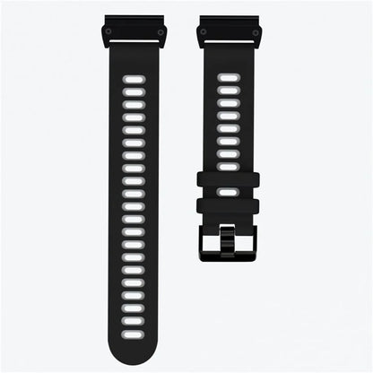 KALEBOL KLB-SSSCGJ-001 For Garmin Fenix 7  /  7 Pro Watch Bracelet QuickFit 22mm Strap with Dual Color Design