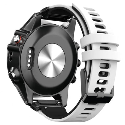 KALEBOL KLB-SSSCGJ-001 For Garmin Fenix 7  /  7 Pro Watch Bracelet QuickFit 22mm Strap with Dual Color Design