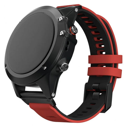 KALEBOL KLB-SSSCGJ-001 For Garmin Fenix 7  /  7 Pro Watch Bracelet QuickFit 22mm Strap with Dual Color Design