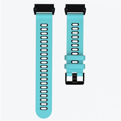 KALEBOL KLB-SSSCGJ-001 For Garmin Fenix 7  /  7 Pro Watch Bracelet QuickFit 22mm Strap with Dual Color Design