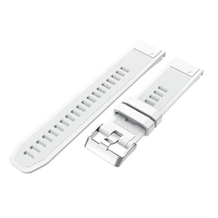 KALEBOL KLB-LWGJ-001 For Garmin Fenix 7  /  7 Pro Watch Bracelet QuickFit 22mm Strap with Grid Texture