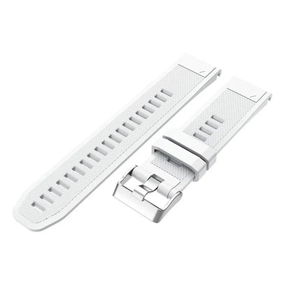 KALEBOL KLB-LWGJ-001 For Garmin Fenix 7  /  7 Pro Watch Bracelet QuickFit 22mm Strap with Grid Texture