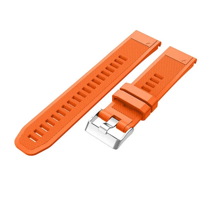 KALEBOL KLB-LWGJ-001 For Garmin Fenix 7  /  7 Pro Watch Bracelet QuickFit 22mm Strap with Grid Texture