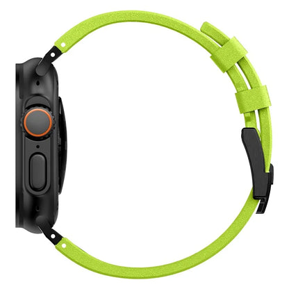 KALEBOL For Apple Watch Ultra 2 Ultra 49mm / Series 9 8 7 45mm / 6 5 4 SE (2022) SE (2023) SE 44mm / 3 2 1 42mm Silicone Band