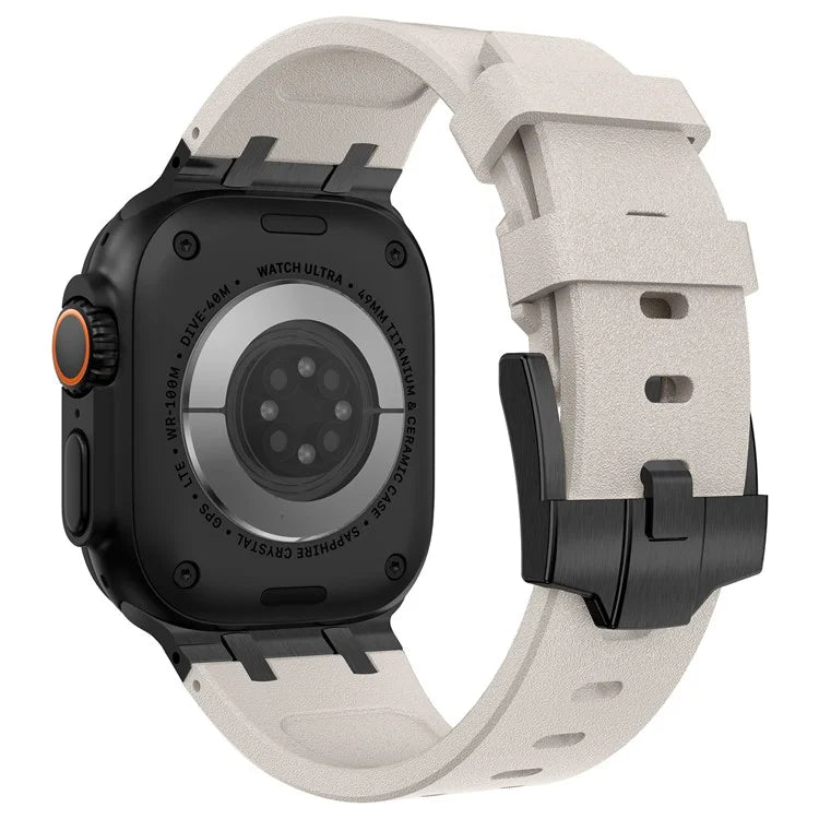 KALEBOL For Apple Watch Ultra 2 Ultra 49mm / Series 9 8 7 45mm / 6 5 4 SE (2022) SE (2023) SE 44mm / 3 2 1 42mm Silicone Band