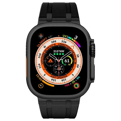 KALEBOL For Apple Watch Ultra 2 Ultra 49mm / Series 9 8 7 45mm / 6 5 4 SE (2022) SE (2023) SE 44mm / 3 2 1 42mm Silicone Band