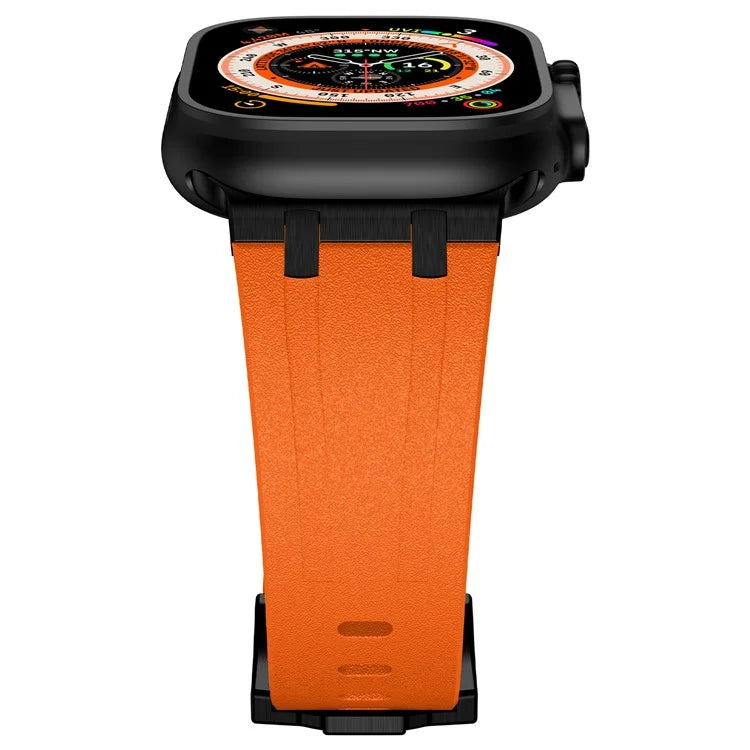 KALEBOL For Apple Watch Ultra 2 Ultra 49mm / Series 9 8 7 45mm / 6 5 4 SE (2022) SE (2023) SE 44mm / 3 2 1 42mm Silicone Band