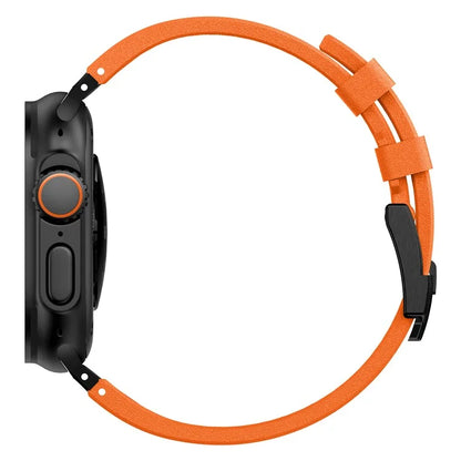 KALEBOL For Apple Watch Ultra 2 Ultra 49mm / Series 9 8 7 45mm / 6 5 4 SE (2022) SE (2023) SE 44mm / 3 2 1 42mm Silicone Band