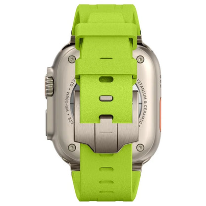 KALEBOL For Apple Watch Ultra 2 Ultra 49mm / Series 9 8 7 45mm / 6 5 4 SE (2022) SE (2023) SE 44mm / 3 2 1 42mm Silicone Band