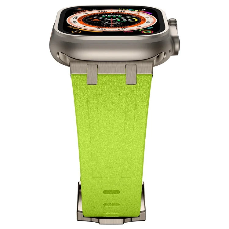 KALEBOL For Apple Watch Ultra 2 Ultra 49mm / Series 9 8 7 45mm / 6 5 4 SE (2022) SE (2023) SE 44mm / 3 2 1 42mm Silicone Band