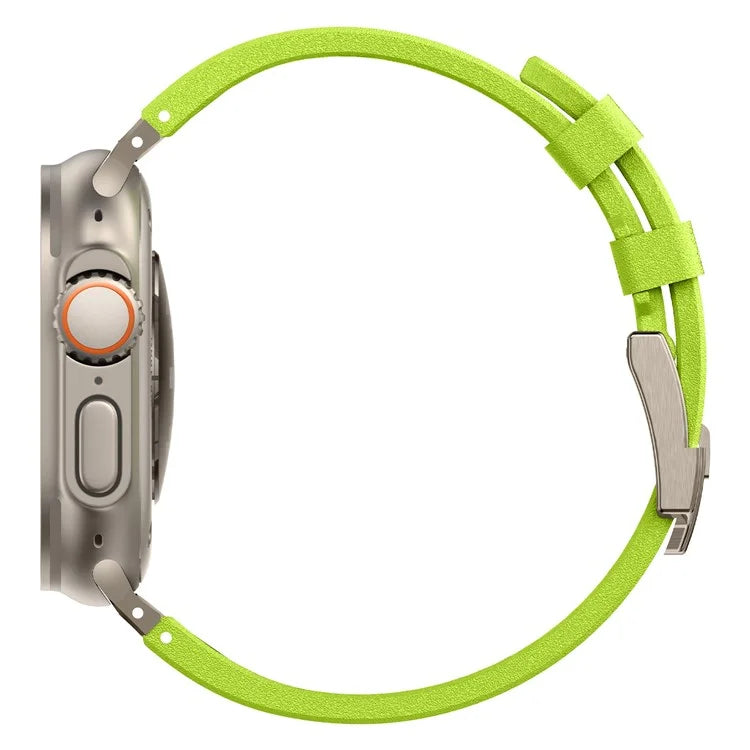 KALEBOL For Apple Watch Ultra 2 Ultra 49mm / Series 9 8 7 45mm / 6 5 4 SE (2022) SE (2023) SE 44mm / 3 2 1 42mm Silicone Band