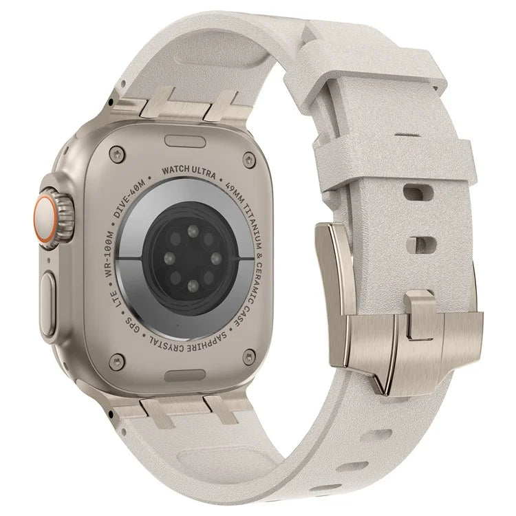 KALEBOL For Apple Watch Ultra 2 Ultra 49mm / Series 9 8 7 45mm / 6 5 4 SE (2022) SE (2023) SE 44mm / 3 2 1 42mm Silicone Band