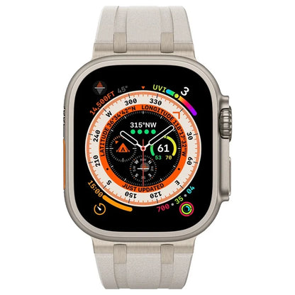 KALEBOL For Apple Watch Ultra 2 Ultra 49mm / Series 9 8 7 45mm / 6 5 4 SE (2022) SE (2023) SE 44mm / 3 2 1 42mm Silicone Band