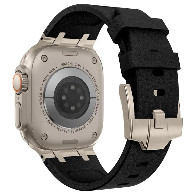 KALEBOL For Apple Watch Ultra 2 Ultra 49mm / Series 9 8 7 45mm / 6 5 4 SE (2022) SE (2023) SE 44mm / 3 2 1 42mm Silicone Band