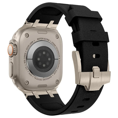 KALEBOL For Apple Watch Ultra 2 Ultra 49mm / Series 9 8 7 45mm / 6 5 4 SE (2022) SE (2023) SE 44mm / 3 2 1 42mm Silicone Band