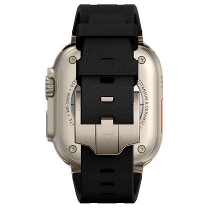 KALEBOL For Apple Watch Ultra 2 Ultra 49mm / Series 9 8 7 45mm / 6 5 4 SE (2022) SE (2023) SE 44mm / 3 2 1 42mm Silicone Band