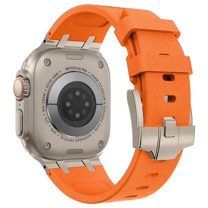 KALEBOL For Apple Watch Ultra 2 Ultra 49mm / Series 9 8 7 45mm / 6 5 4 SE (2022) SE (2023) SE 44mm / 3 2 1 42mm Silicone Band