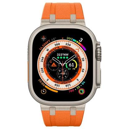 KALEBOL For Apple Watch Ultra 2 Ultra 49mm / Series 9 8 7 45mm / 6 5 4 SE (2022) SE (2023) SE 44mm / 3 2 1 42mm Silicone Band