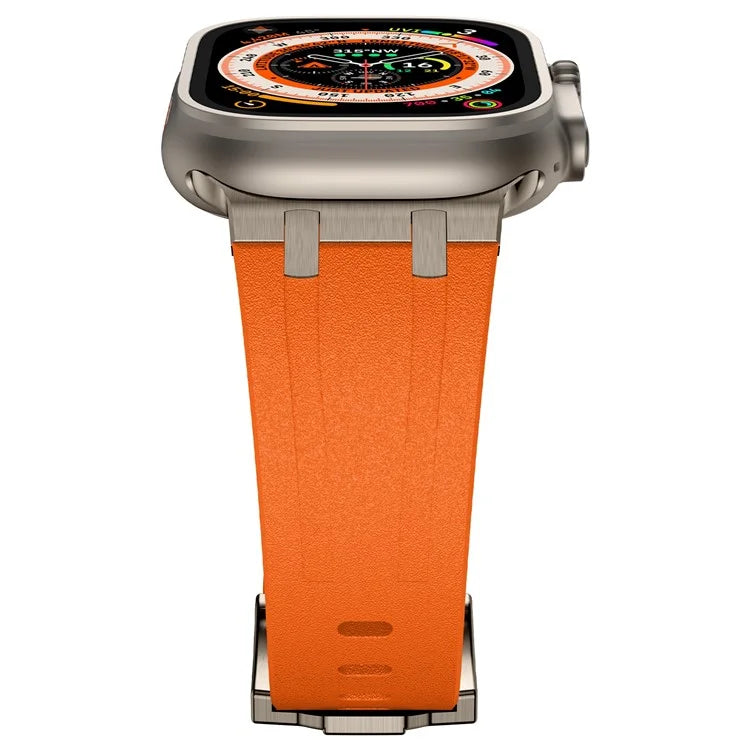 KALEBOL For Apple Watch Ultra 2 Ultra 49mm / Series 9 8 7 45mm / 6 5 4 SE (2022) SE (2023) SE 44mm / 3 2 1 42mm Silicone Band