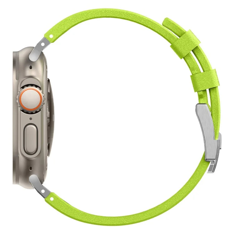 KALEBOL For Apple Watch Ultra 2 Ultra 49mm / Series 9 8 7 45mm / 6 5 4 SE (2022) SE (2023) SE 44mm / 3 2 1 42mm Silicone Band