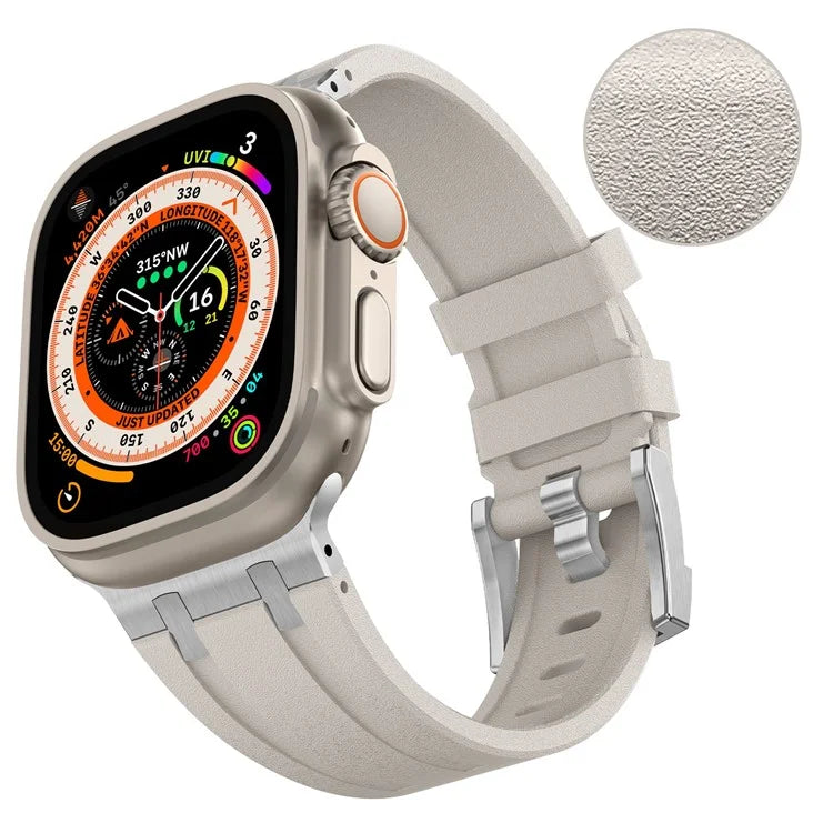 KALEBOL For Apple Watch Ultra 2 Ultra 49mm / Series 9 8 7 45mm / 6 5 4 SE (2022) SE (2023) SE 44mm / 3 2 1 42mm Silicone Band