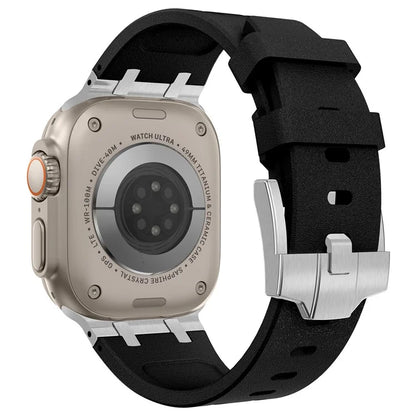 KALEBOL For Apple Watch Ultra 2 Ultra 49mm / Series 9 8 7 45mm / 6 5 4 SE (2022) SE (2023) SE 44mm / 3 2 1 42mm Silicone Band