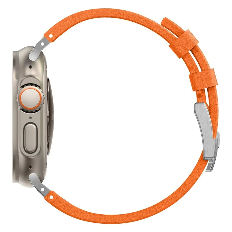 KALEBOL For Apple Watch Ultra 2 Ultra 49mm / Series 9 8 7 45mm / 6 5 4 SE (2022) SE (2023) SE 44mm / 3 2 1 42mm Silicone Band