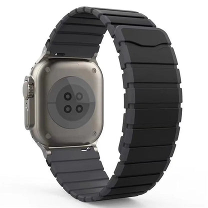 KALEBOL KLB-SSCXGJ-001 Strap for Apple Watch Series 9 8 7 41mm / 6 5 4 SE (2022) SE (2023) SE 40mm / 3 2 1 38mm Magnetic Silicone Band