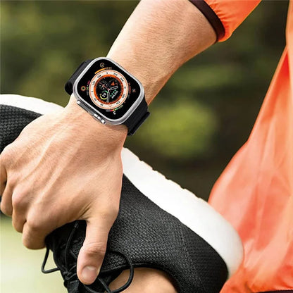 KALEBOL KLB-SSCXGJ-001 Strap for Apple Watch Series 9 8 7 41mm / 6 5 4 SE (2022) SE (2023) SE 40mm / 3 2 1 38mm Magnetic Silicone Band