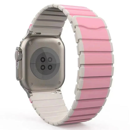 KALEBOL KLB-SSCXGJ-001 Strap for Apple Watch Series 9 8 7 41mm / 6 5 4 SE (2022) SE (2023) SE 40mm / 3 2 1 38mm Magnetic Silicone Band