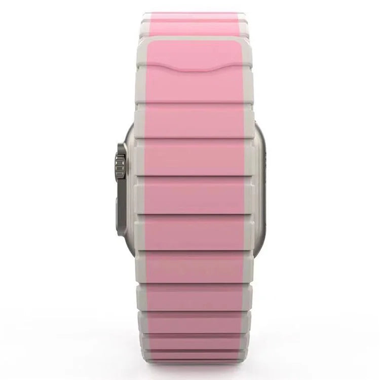 KALEBOL KLB-SSCXGJ-001 Strap for Apple Watch Series 9 8 7 41mm / 6 5 4 SE (2022) SE (2023) SE 40mm / 3 2 1 38mm Magnetic Silicone Band
