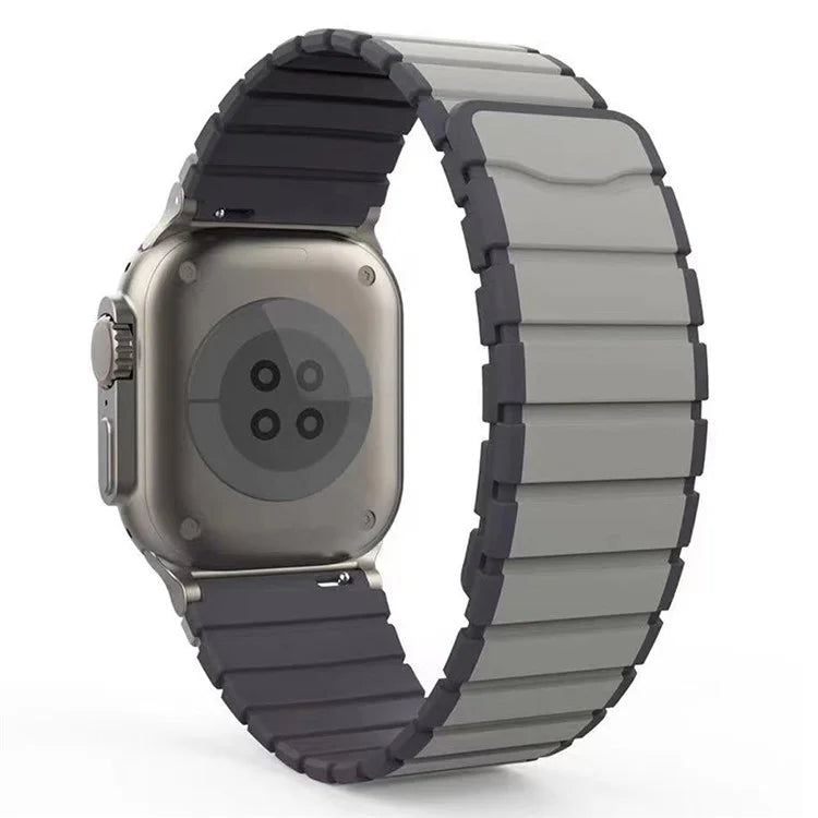 KALEBOL KLB-SSCXGJ-001 Strap for Apple Watch Series 9 8 7 41mm / 6 5 4 SE (2022) SE (2023) SE 40mm / 3 2 1 38mm Magnetic Silicone Band