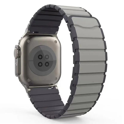 KALEBOL KLB-SSCXGJ-001 Strap for Apple Watch Series 9 8 7 41mm / 6 5 4 SE (2022) SE (2023) SE 40mm / 3 2 1 38mm Magnetic Silicone Band