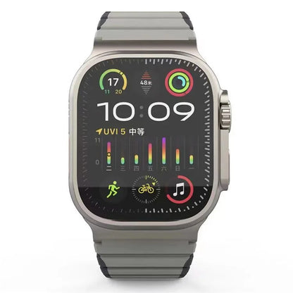 KALEBOL KLB-SSCXGJ-001 Strap for Apple Watch Series 9 8 7 41mm / 6 5 4 SE (2022) SE (2023) SE 40mm / 3 2 1 38mm Magnetic Silicone Band